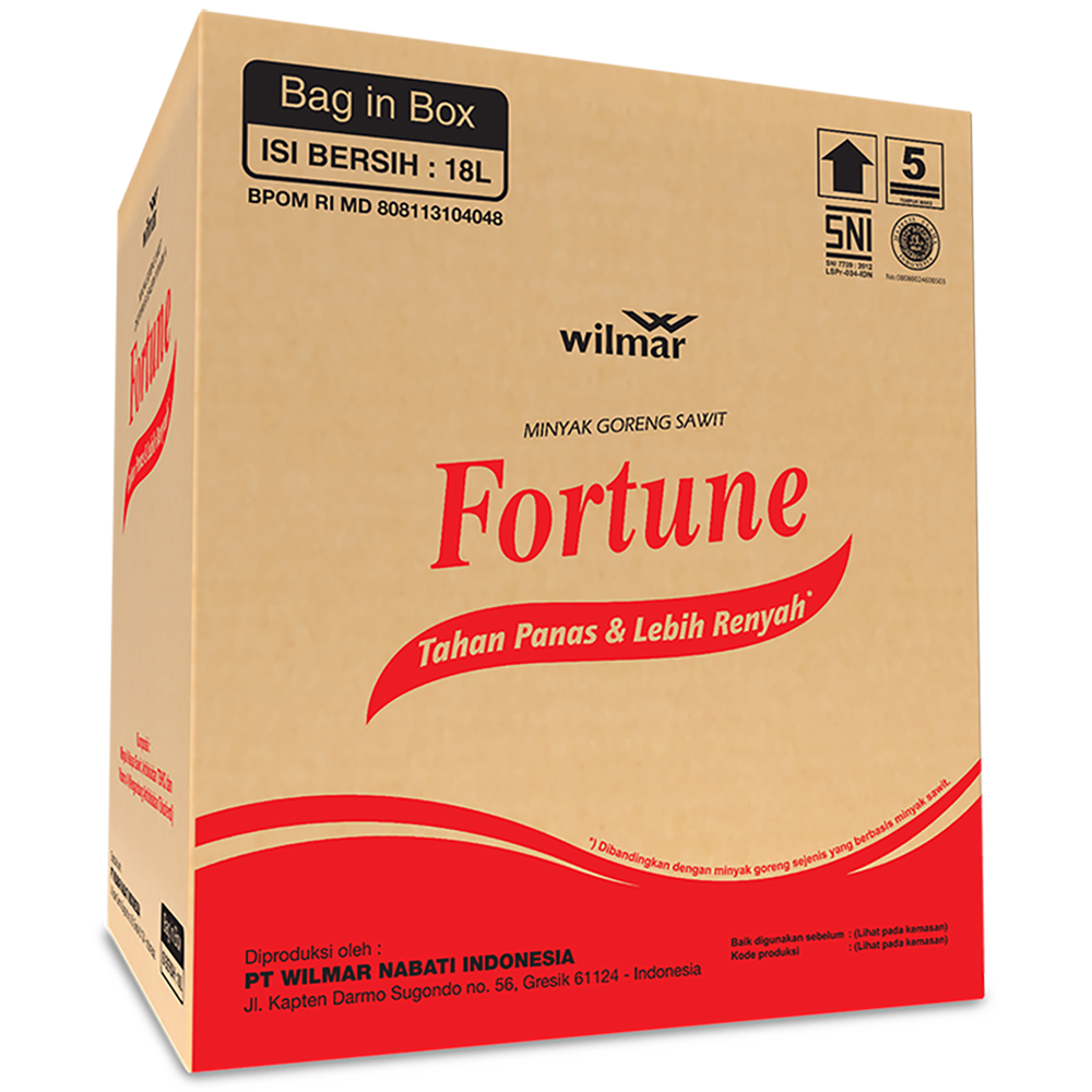 Fortune Palm Oil Bag in Box